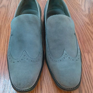 Rogue grey suede venetian loafers 9M 42EU blake